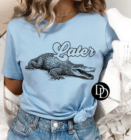 LATER GATOR PRINTED APPAREL I19