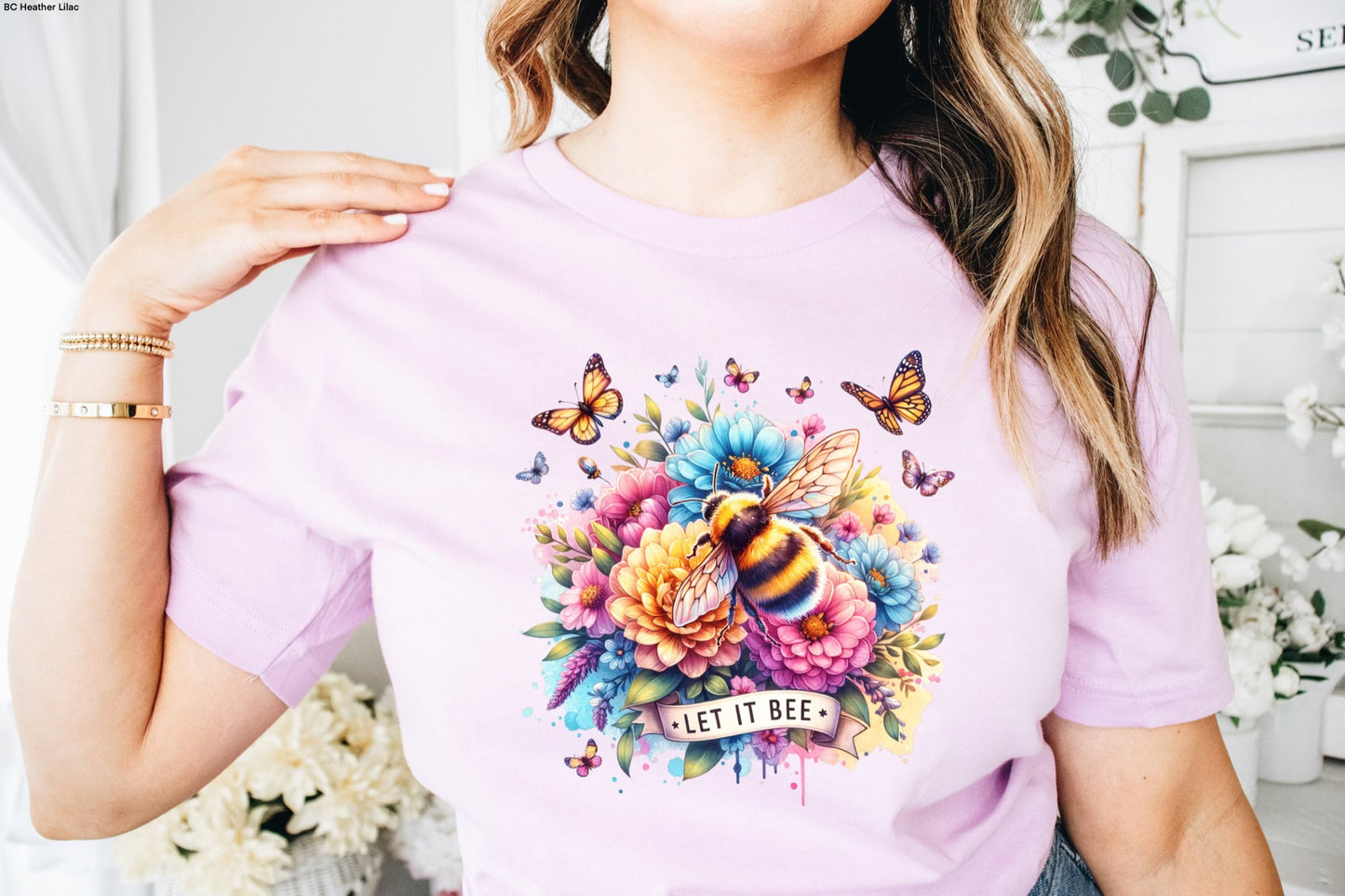 LET IT BEE FULL COLOR PRINTED APPAREL K18