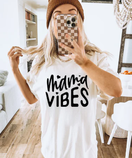 MAMA VIBES SCREEN PRINT TRANSFER D1