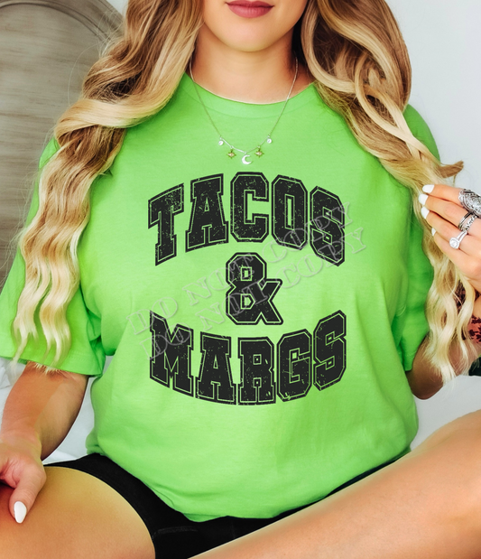 TACOS & MARGS PRINTED APPAREL F26