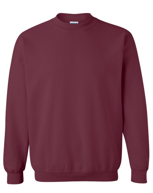 XL MAROON TULTEX CREWNECK SWEATSHIRT