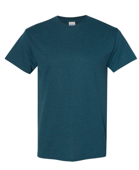 SMALL MIDNIGHT GILDAN HEAVY COTTON T-SHIRT