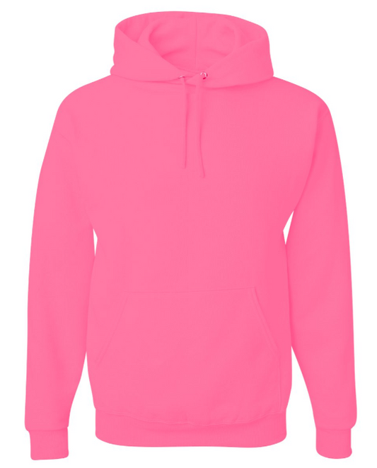 XL RTS SAFETY PINK GILDAN HOODIE SWEATSHIRT