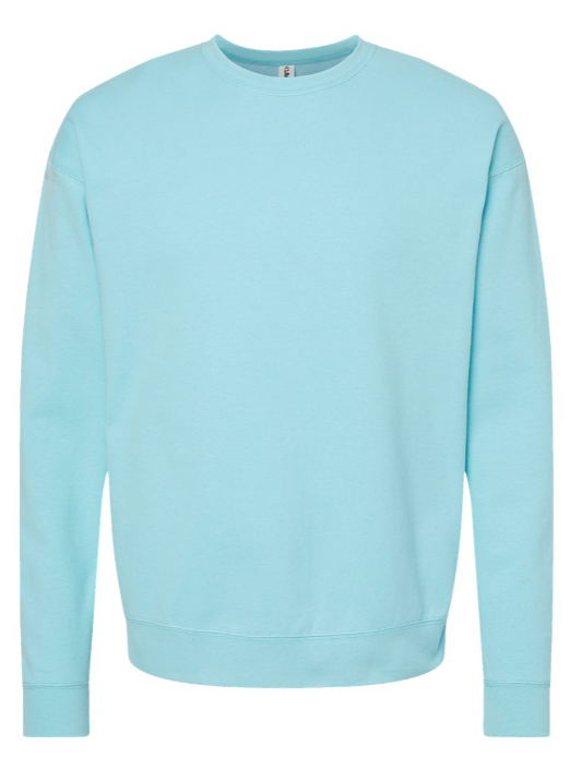 XL PURIST BLUE TULTEX CREWNECK SWEATSHIRT