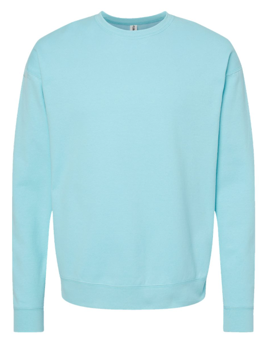 LARGE RTS PURIST BLUE INDEPENDANT TRADING CREW SWEATSHIRT