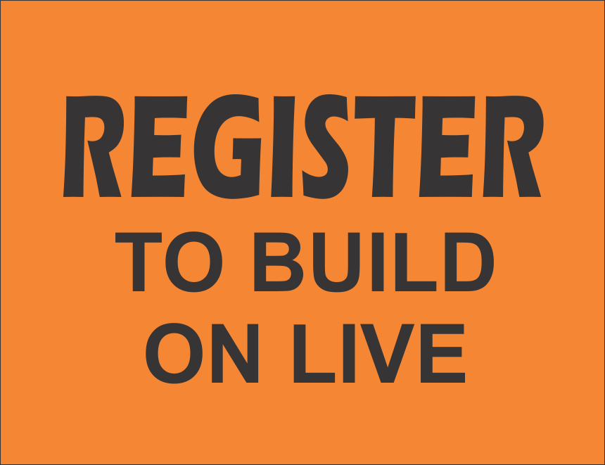 Live build a shirt registration