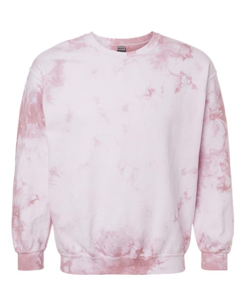 XL RTS ROSE CRYSTAL DYED GILDAN CREW SWEATSHIRT