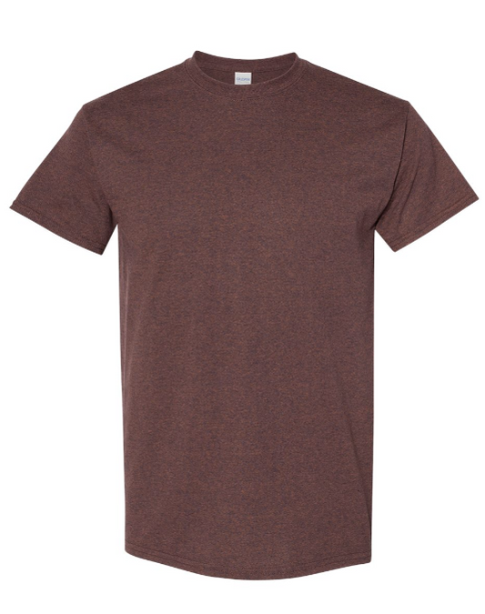 SMALL RUSSET GILDAN HEAVY COTTON T-SHIRT