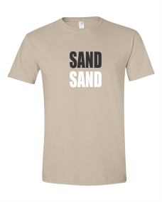 LARGE IN STOCK SAND GILDAN SOFTSTYLE T-SHIRT