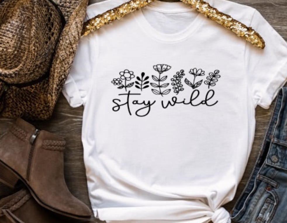 STAY WILD PRINTED APPAREL I7