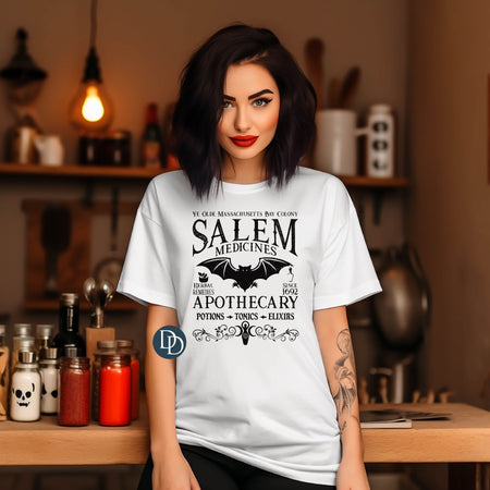 SALEM MEDICINES PRINTED APPAREL D15