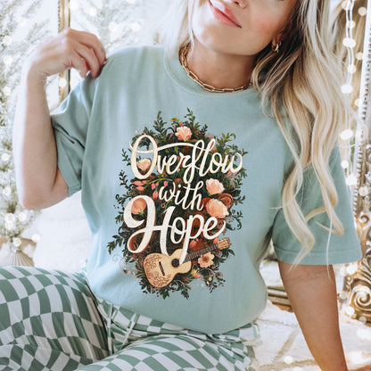 OVERFLOW WITH HOPE FULL COLOR TRANSFER 1151