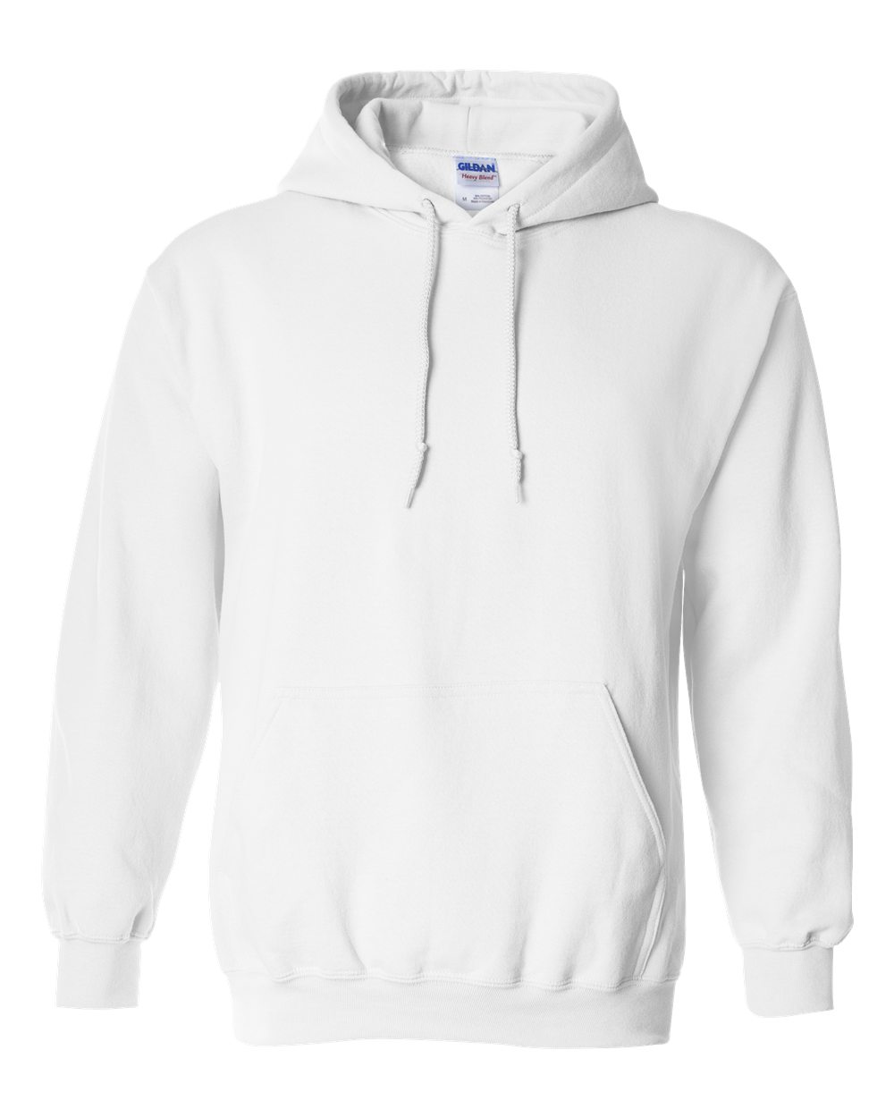 XL RTS WHITE TULTEX HOODIE SWEATSHIRT