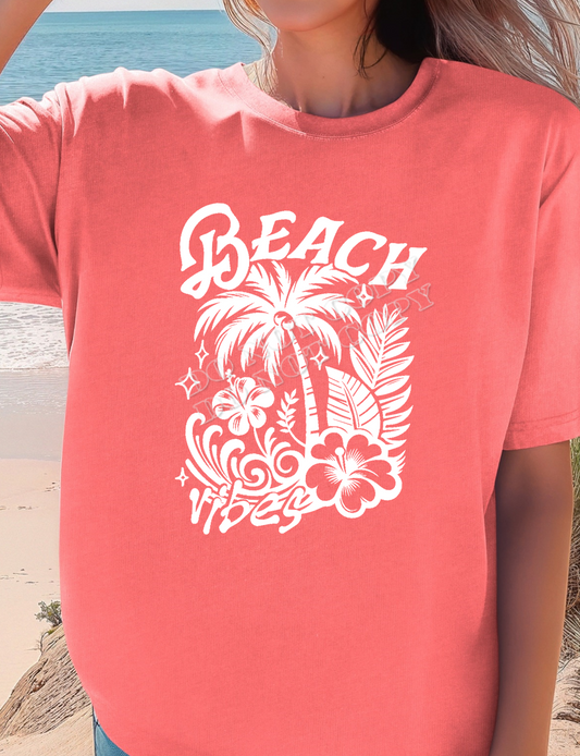 BEACH VIBES PRINTED APPAREL I20