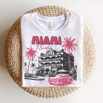 MIAMI FLORIDA FULL COLOR PRINTED APPAREL K8