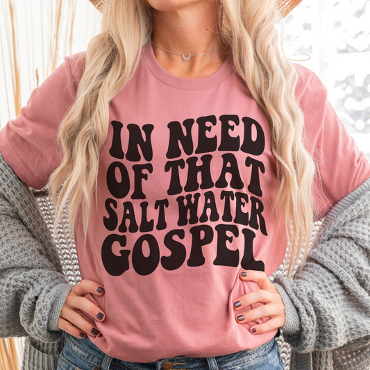 SALT WATER GOSPEL PRINTED APPAREL G20