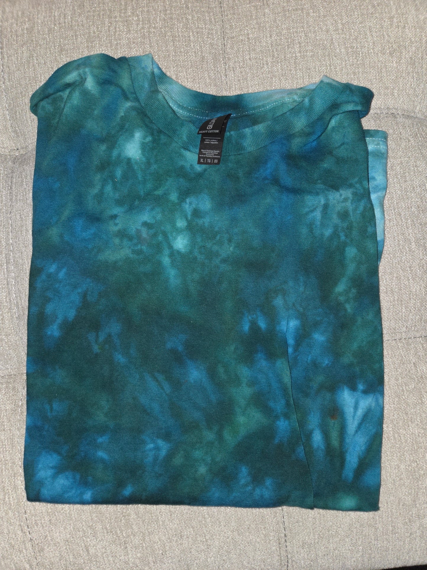 XL HEAVY COTTON TIE DYE T-SHIRT