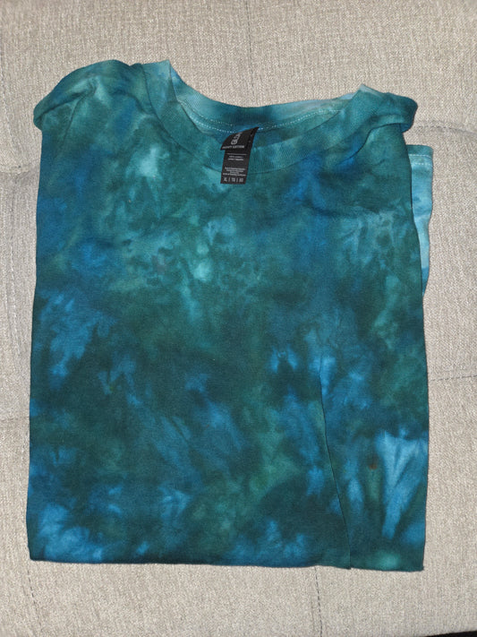 XL HEAVY COTTON TIE DYE T-SHIRT