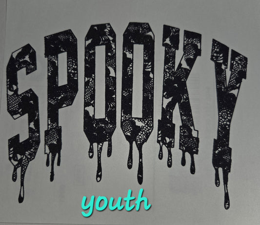 YOUTH SPOOKY SINGLE COLOR PRINT WHOLESALE D8