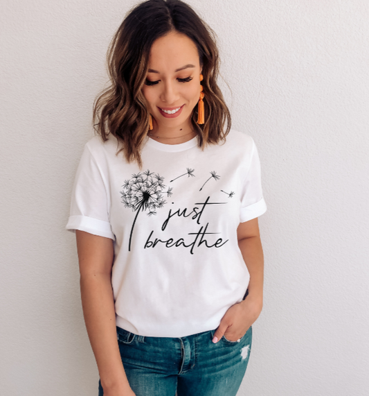 JUST BREATHE SCREEN PRINT F9