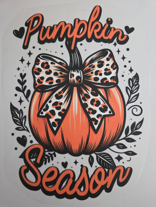 PUMPKIN SEASON FULL COLOR PRINT