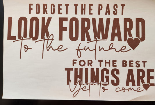 FORGET THE PAST PRINTED APPAREL H9