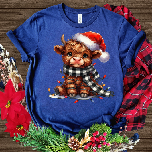 BABY HEIFER CHRISTMAS FULL COLOR PRINT