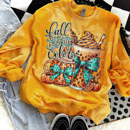 FALL IS MY FAVORITE COLOR FULL COLOR PRINT