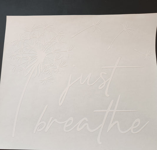 JUST BREATHE SCREEN PRINT G10