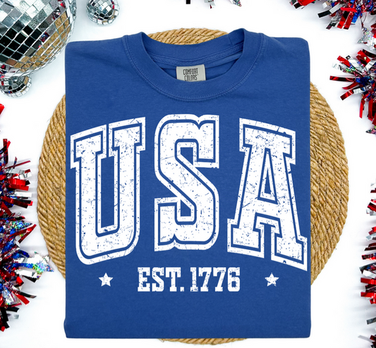 USA EST. 1776 SCREEN PRINT F8