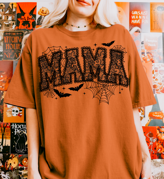 MAMA LACE SINGLE COLOR PRINT