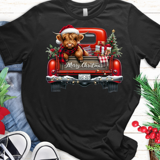 HEIFER CHRISTMAS TRUCK FULL COLOR PRINT