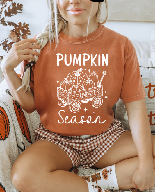 PUMPKIN SEASON SINGLE COLOR PRINT