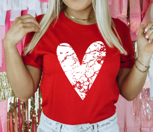 HEART PRINTED APPAREL E19