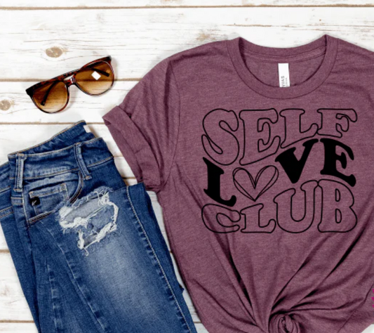 SELF LOVE CLUB PRINTED APPAREL G2